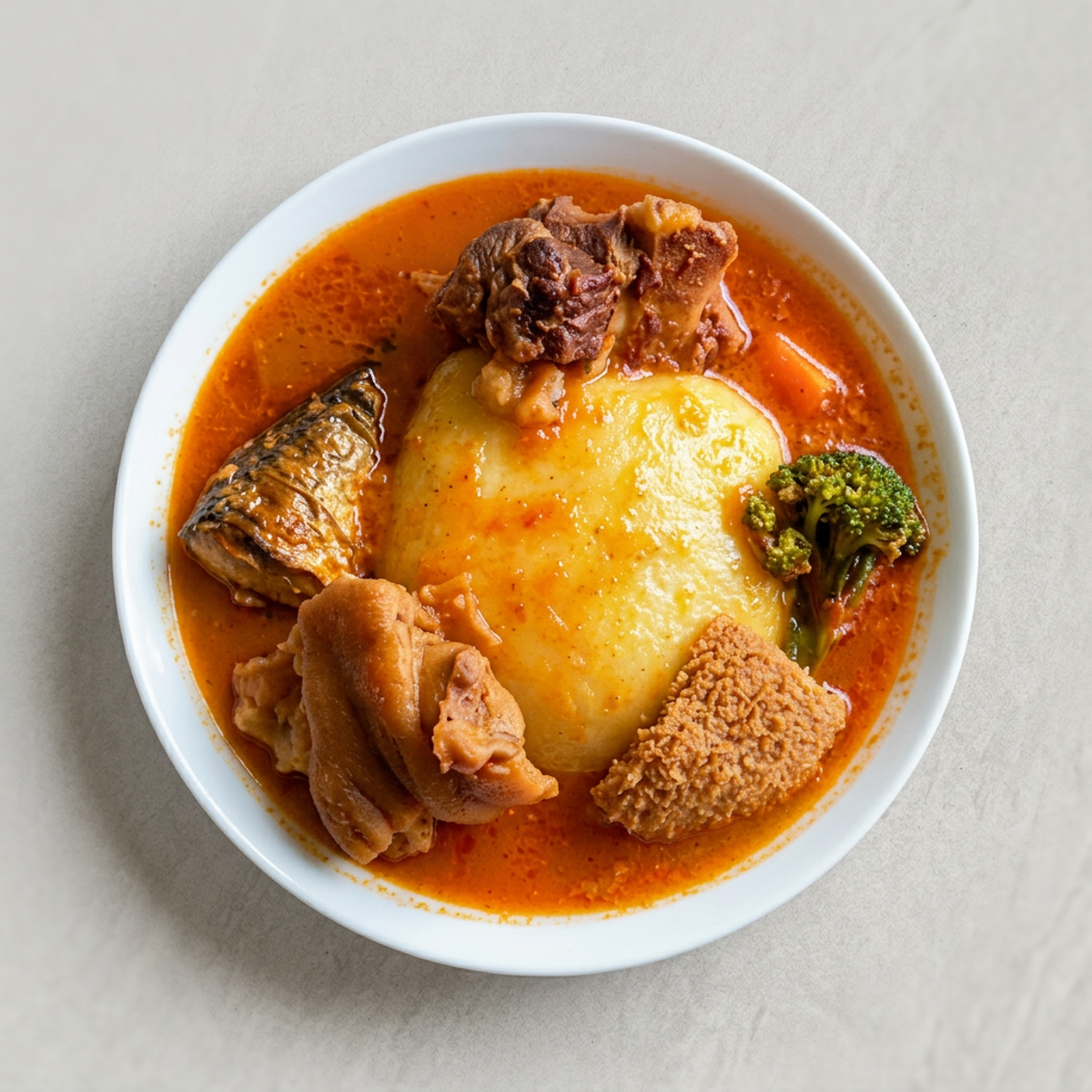 Fufu W/Light Soup