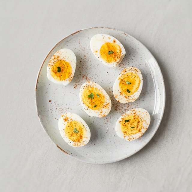 Boiled Egg Sides.