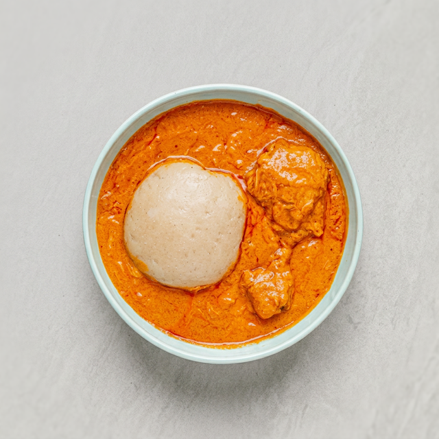 Fufu Peanut Soup.