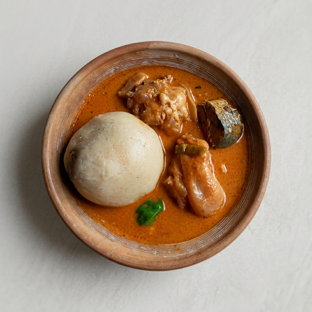 Banku W/ Light Soup