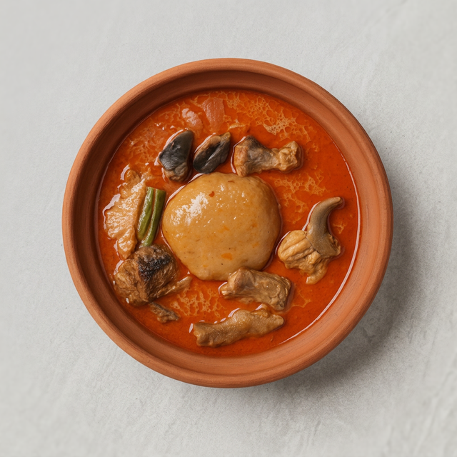 Konkonte Peanut Soup.
